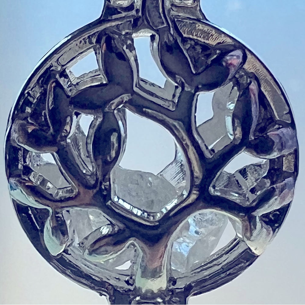 Tree of Life Phenakite /Phenacite locket - Picture 7 of 14